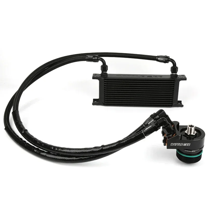 Engine oil coolant kit for EA888 gen3 gen4 A4 B8 B8.5 B9 MK7 MK8 take off plate oil cooling cooler BB-OCK-110