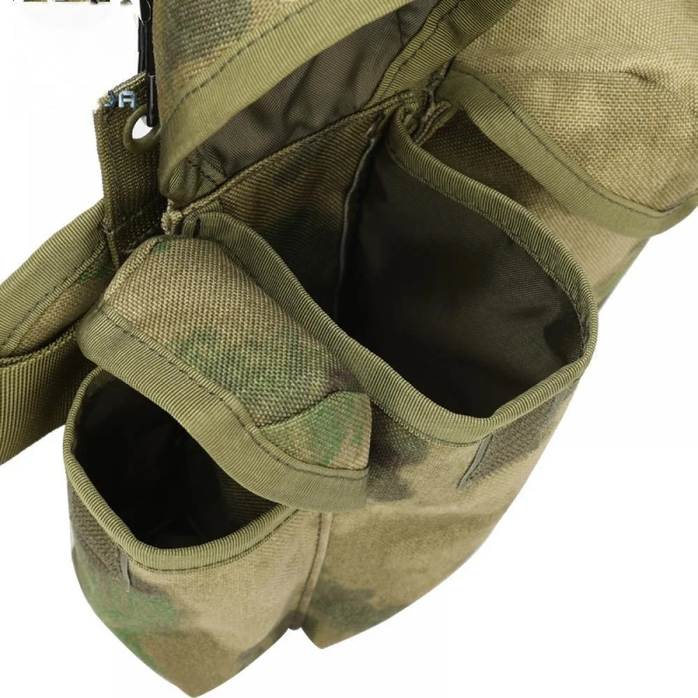 Imagem -02 - Multi-funcional Nylon Militar Tático Vest Barriga Combinado Molle Sistema Peito Rig Camo Mox Emr Hunting Equipment Novo 1000d