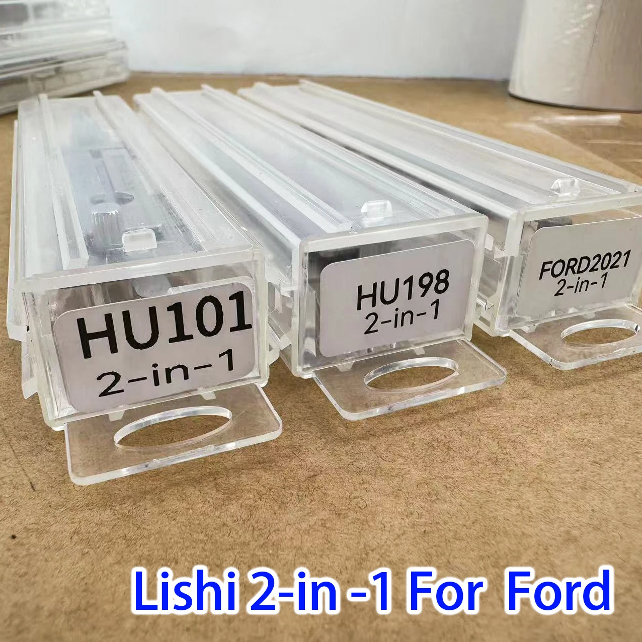 With LISHI 2in1 HU101 HU198/FORD2017 FORD2021 FOR FORD FOX  all-cis   New century, New Transit, Cheetah CS10 Locksmiths tool
