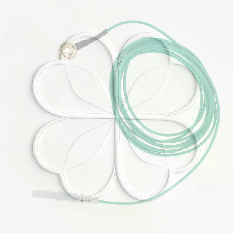 1Pcs Gold-Plated Disk Mounted Electrode Wires DIN1.5mm Brain Electrode EEG Wire Brain Conductance Wire