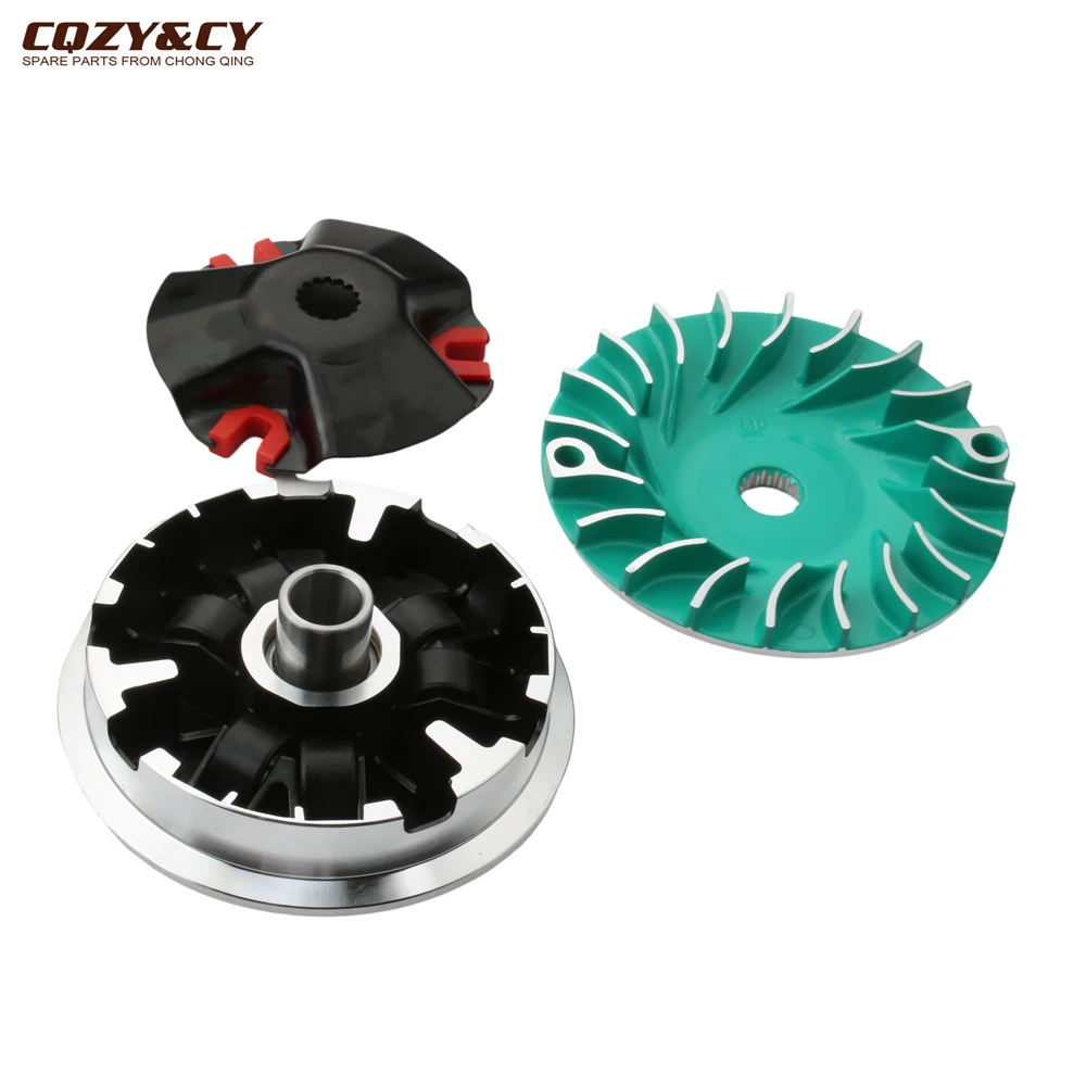 Scooter Yw125 Zuma125 Bws125 Racing Variator Kit 11.7g Roller Set For Yamaha Cygnus X Bws Zuma Yw ZY125T XC125 FlameX 125cc 4T