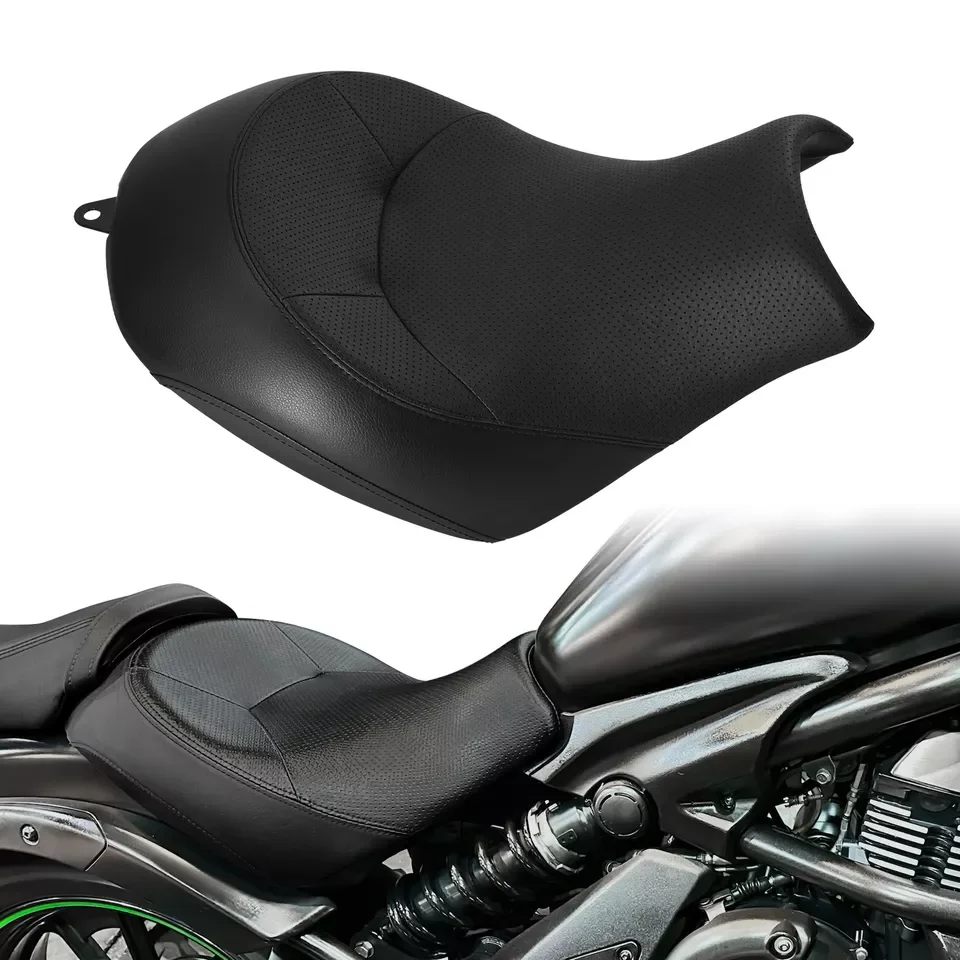 

Black Front Driver Rider Seat Saddle Fit For Kawasaki Vulcan S VN650 2015-2025 2016 2017 2018 2019 2020 2021 2022 Motorcycle
