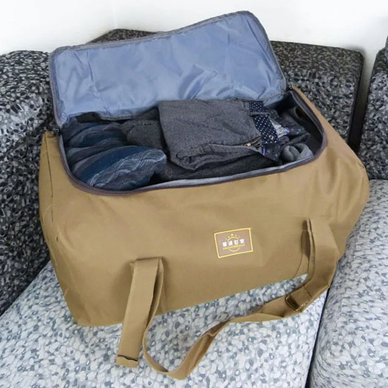 Oxford à prova dwaterproof água sacos de viagem dos homens bolsa de bagagem de alta qualidade grande duffle saco