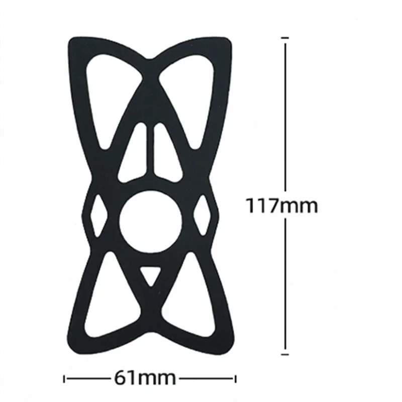 5 قطعة/10 قطعة أحمر أسود WebGrip ربط شريط مطاطي للهاتف المحمول جبل مهد للدراجات النارية إصلاح حزام حامل شركة