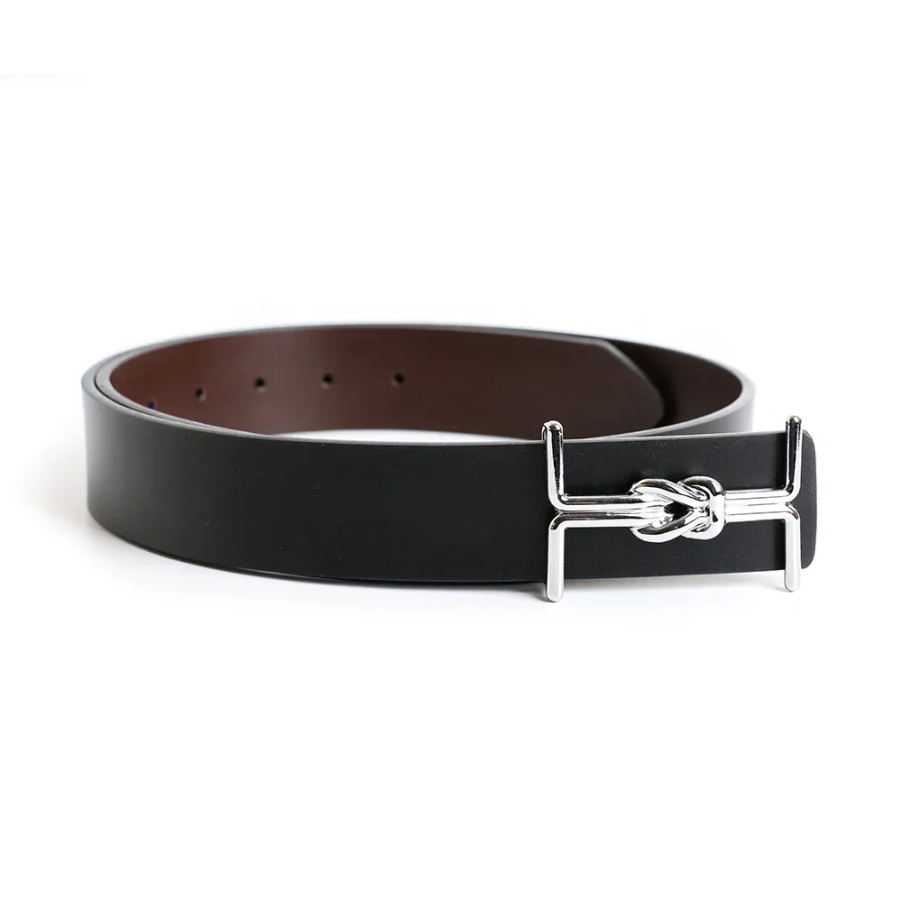 Luxury Brand Designer Pin Buckle H Belt Men High Quality Women Genuine Real Leather Dress Strap for Jeans Waistband Western Goth