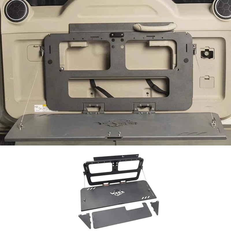 Tailgate Folding Table Module For Mitsubishi Montero Pajero 4 Trunk Tailgate Desk Kit Trunk Off-road Accessories V97V93V87