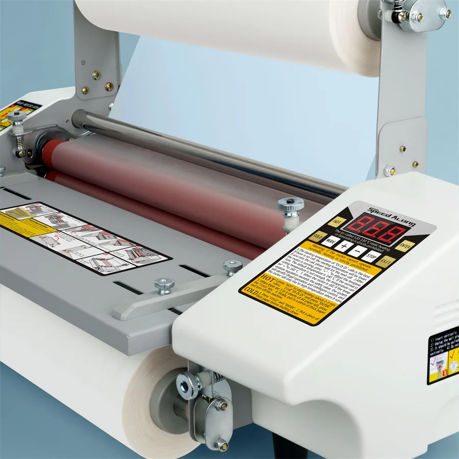 Gold Seller MOMOTECH A3 Hot and Cold Laminator 9350/9350T Heated Roll Hot Lamination Machine for A4 A5 A6 Paper Sizes