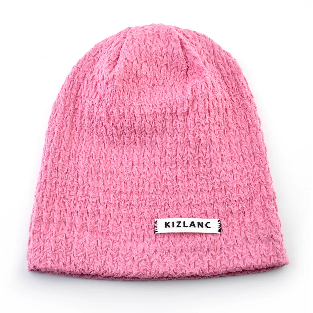 Knitted Thin Beanie Women Spring Autumn Solid Color Hats Knitting Elasticity Bonnet Gorras Ladies Outdoot Casual Skullies Beanie