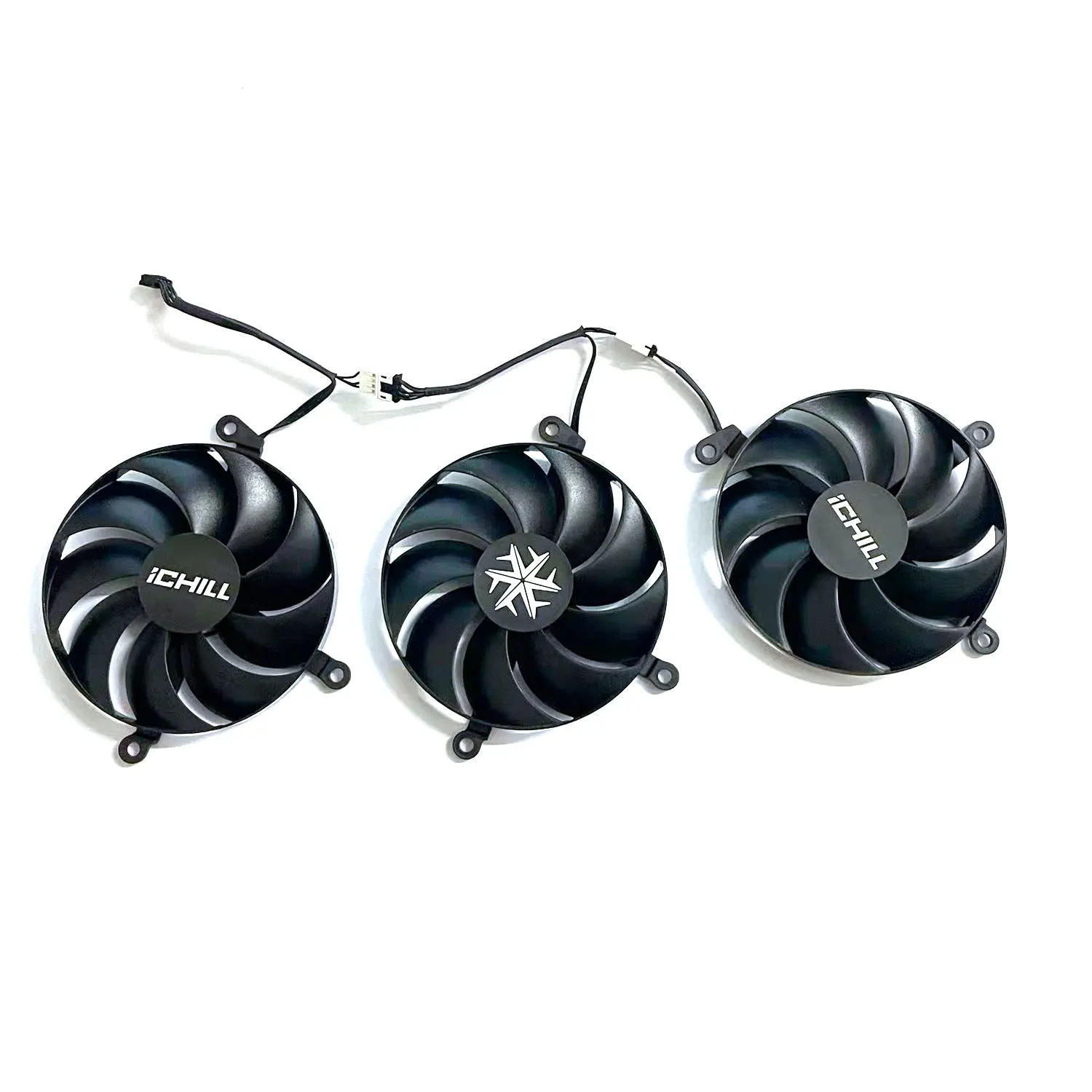 DIY graphics card cooling fan RTX4090 GPU replacement accessories suitable for Inzhong GEFORCE RTX4070 Ti SUPER Super Ice Dragon