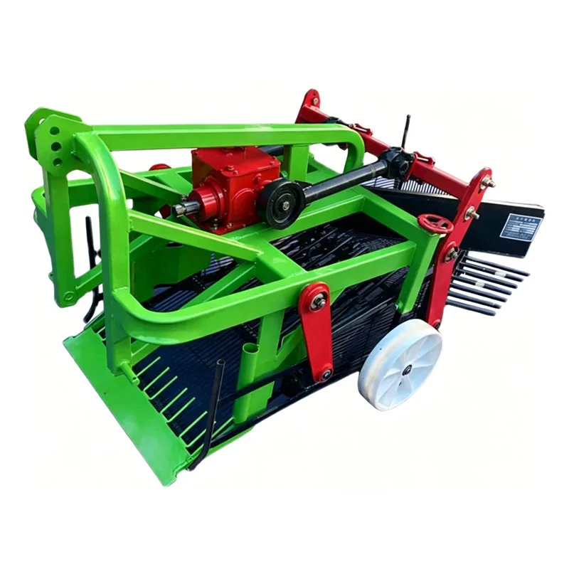 Picture 3: New Fallen Peanut Collecting Picking Machine Roller Shutter Vibrating Screen Peanut Harvester （customized）