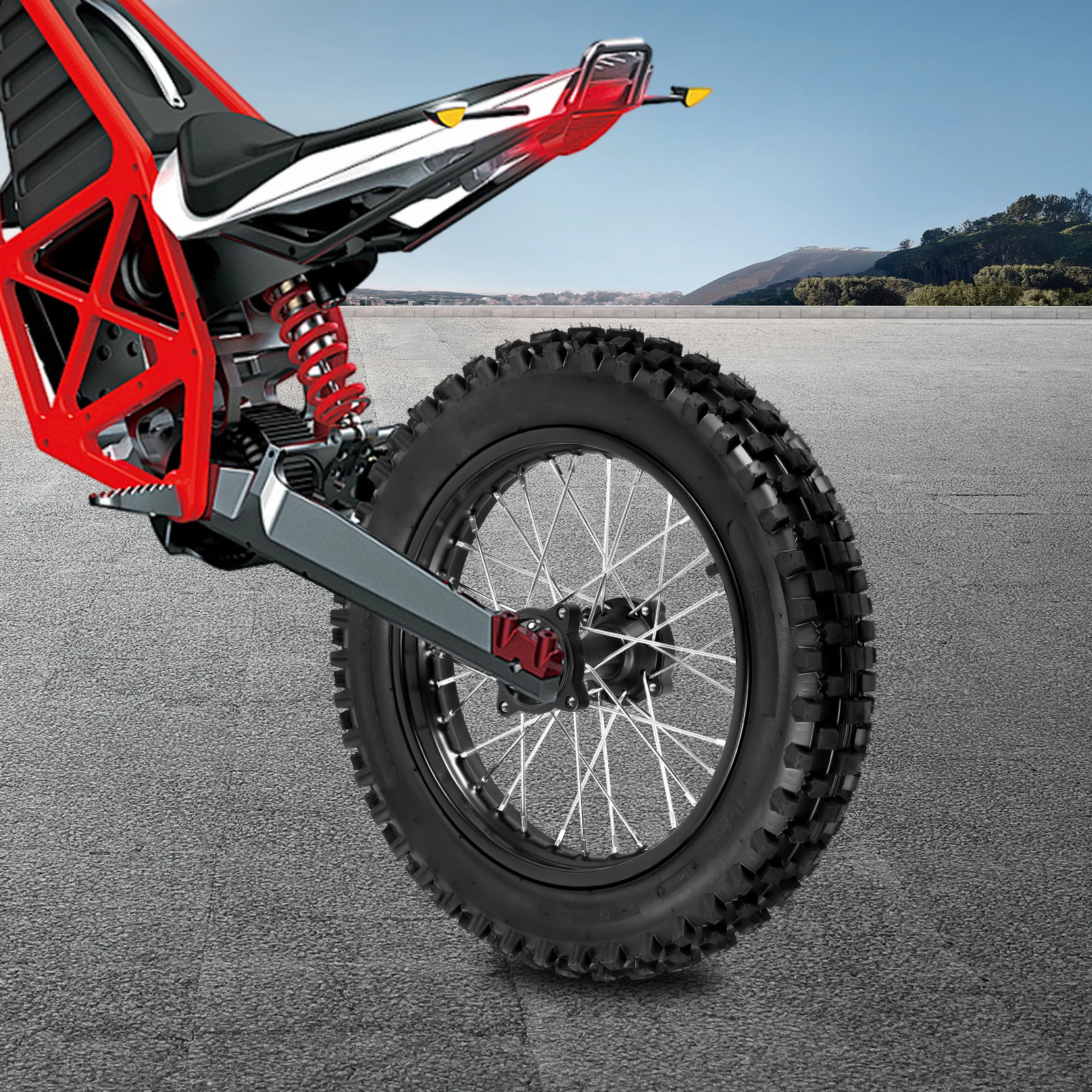 90/100-14 Rubber Re… - image