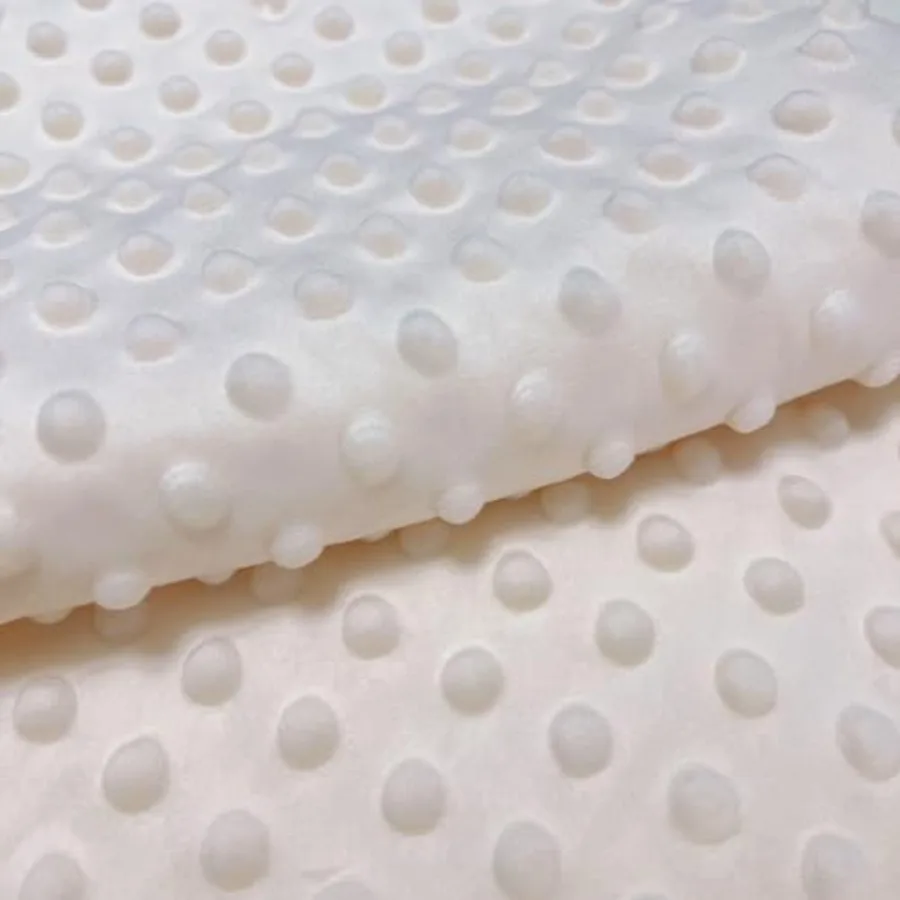 

x 6 Inch Minky Dot Fabric by The DIY Making Supplies Quilting Patchwork Cushions Plush Fleece Fabric Minky Fabric for Blanket,