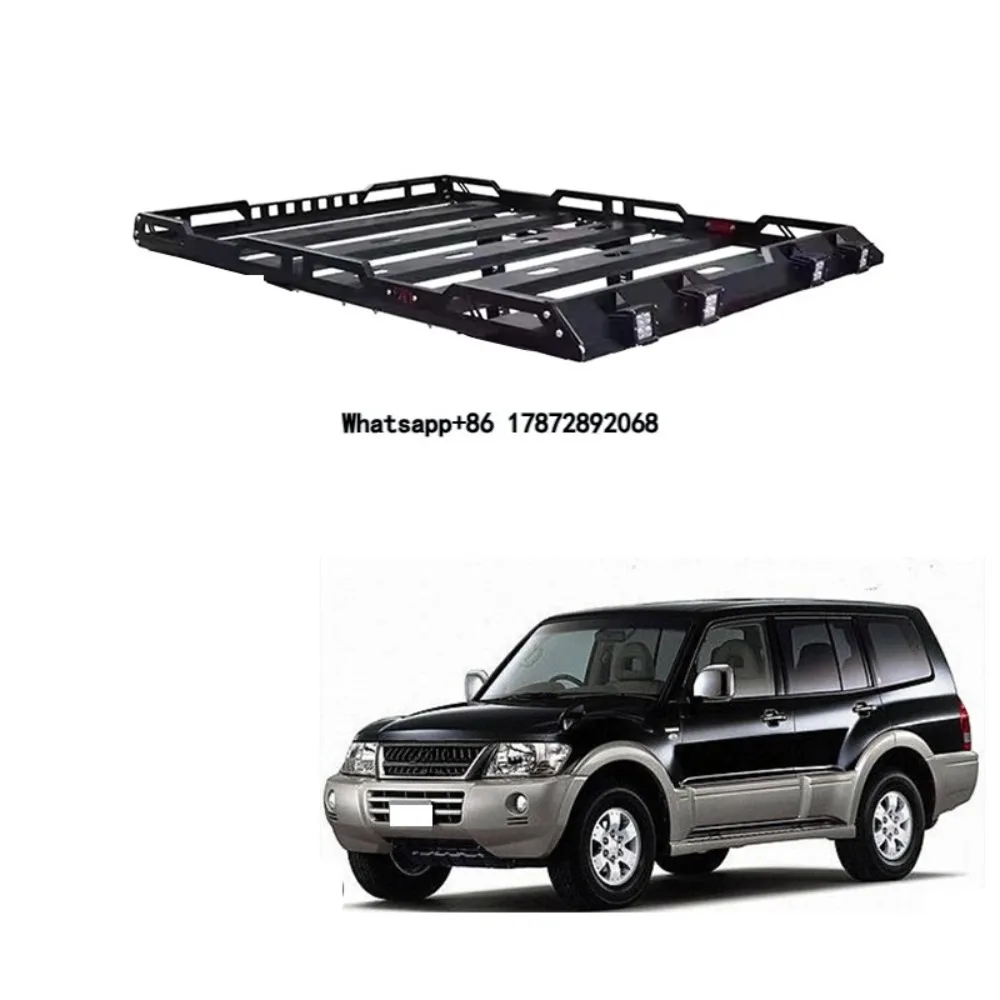 

4x4 Off-Road Accessories Steel Rack Aluminum Alloy Car Top Roof Rack for Pajero Montero V31 V33 V6 V73