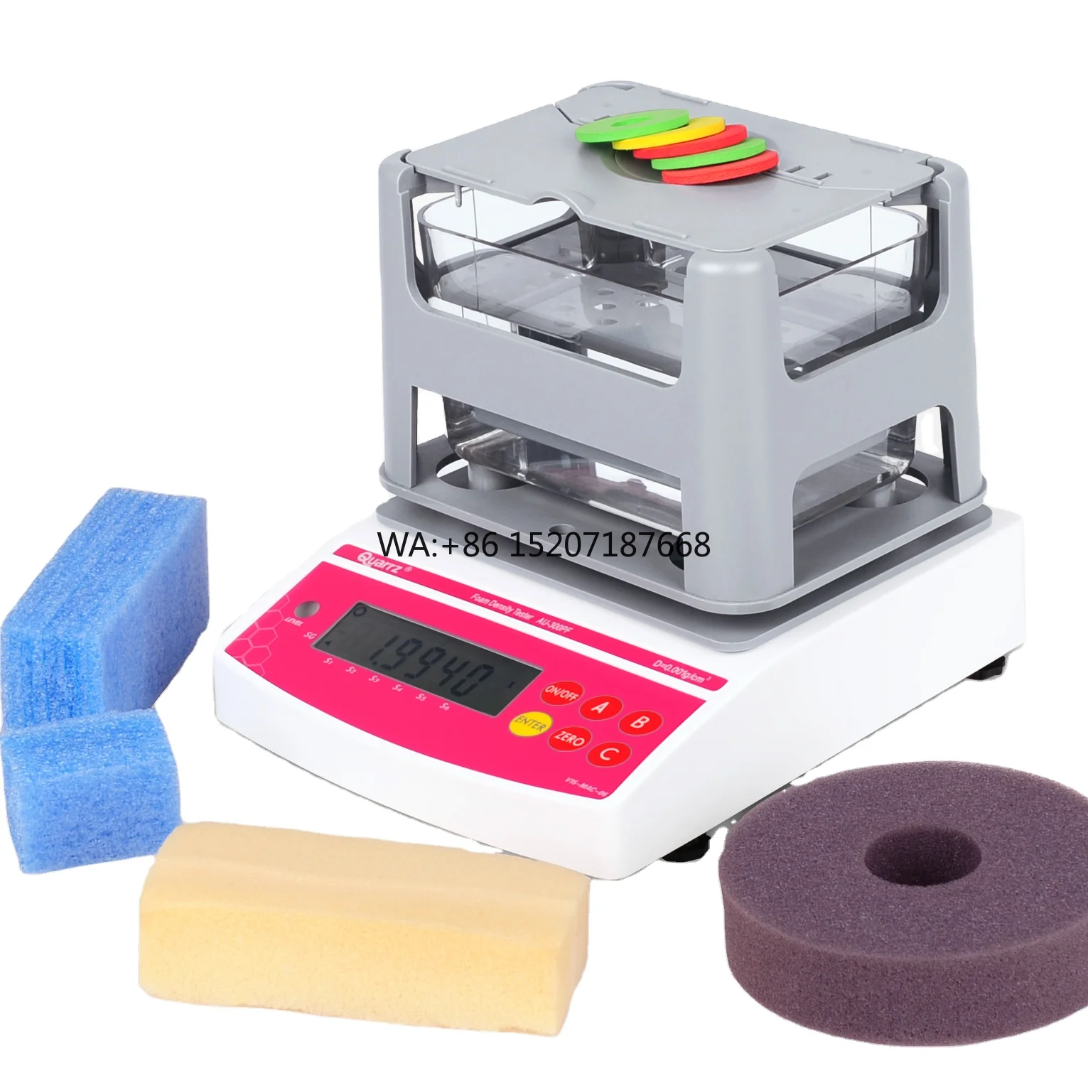 

Digital Lab Sponge Foam Density Tester Solid Density Meter Solid Density Test Machine AU-300PF