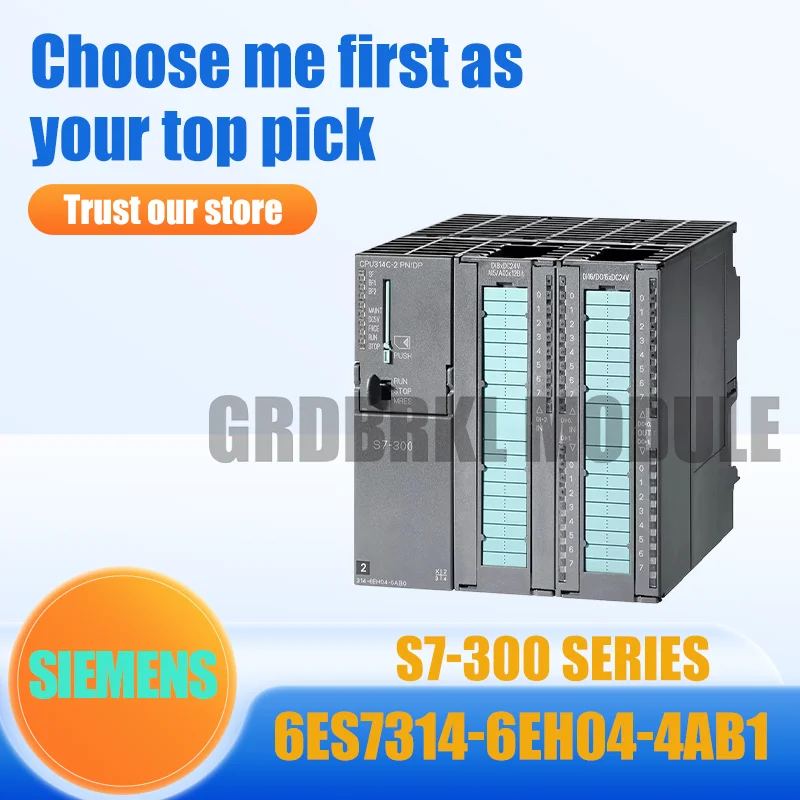 

New Original SIEMENS 6ES7314-6EH04-4AB1 6ES7 314-6EH04-4AB1 S7-300 PLC Controller Module