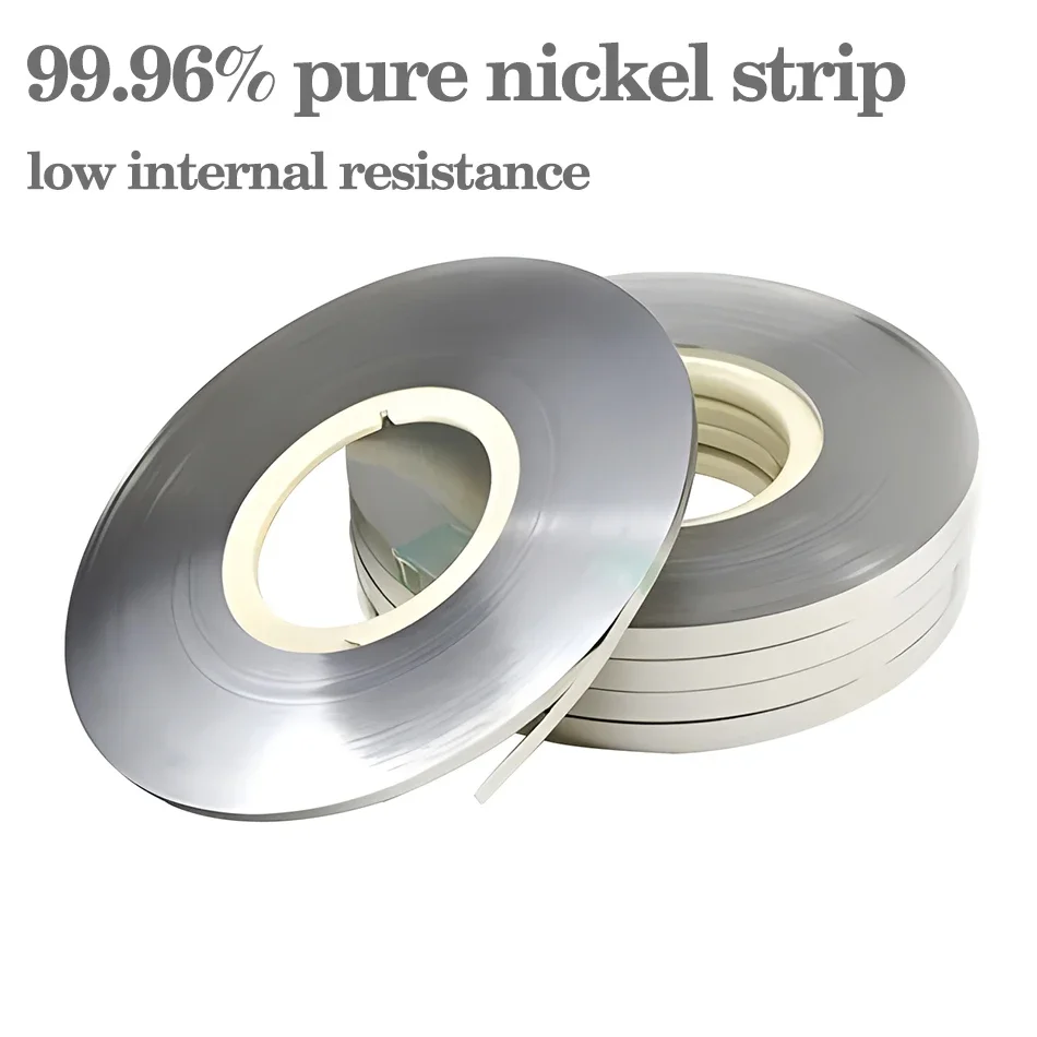 

1kg/Roll N6 Pure Nickel Strip 99.96% For Battery Spot Welding Machine Welder Equipment Nickel Straps For Battery Packs