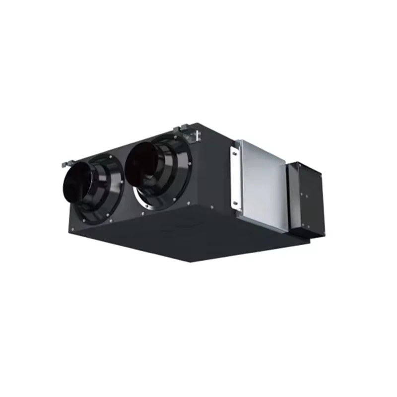 OEM/ODM 48W Energy Reclaim Ventilation System 100mm Fresh Air Recuperator with EC Motor 220v Duct Fan