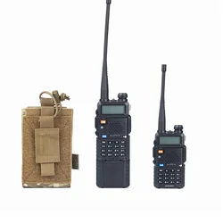 ONETIGRIS Bolsa táctica MOLLE para radio Baofeng UV-5R
