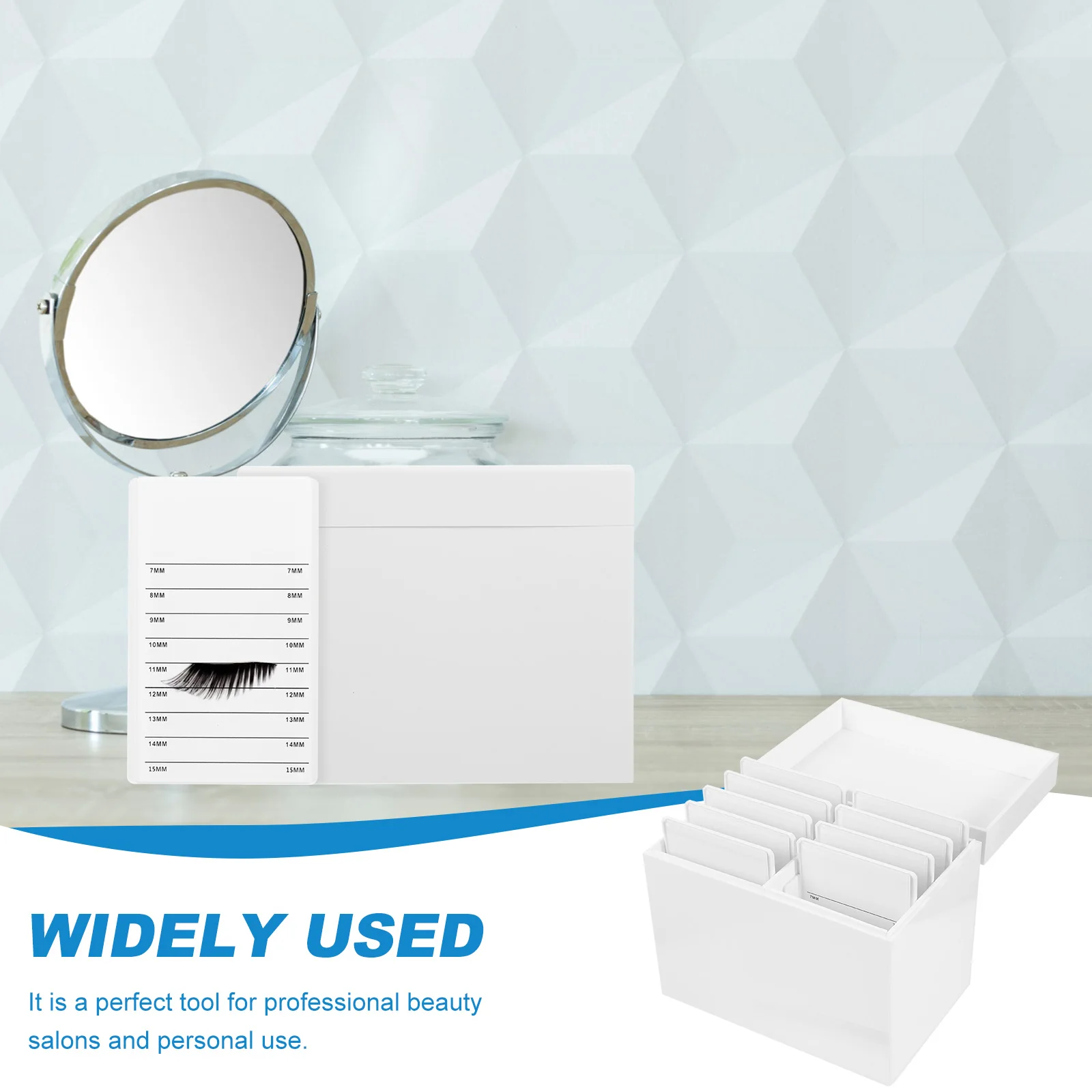 

Acrylic Eyelash Storage Box 10 Layers Large Capacity Dust Cover False Eyelash ganizer Grafting Lash Container Makeup