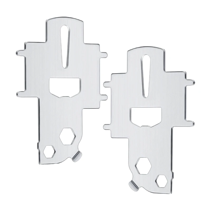 

2pc Multifunction Plate Deck Tool Boat Stainless Deck Fill Plate