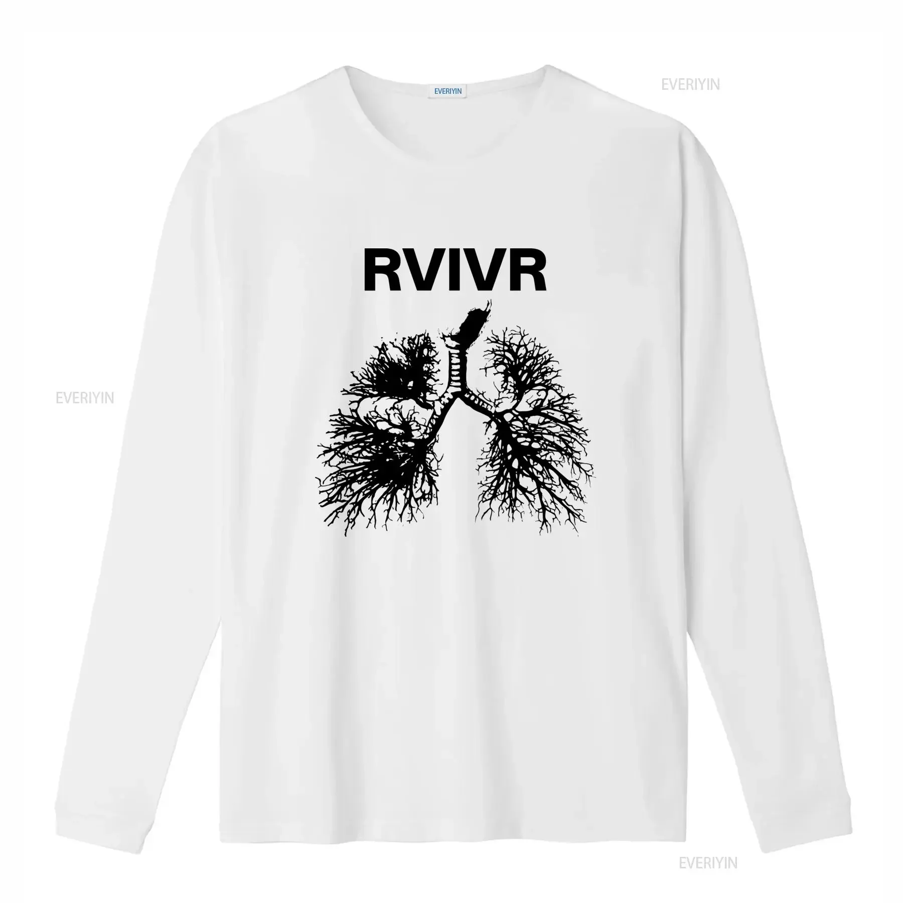 Rare RVIVR Band Tree Lungs T Shirt For Fans AL667 vintage Washed Unisex Soft graphic Casual Breathable Slightly