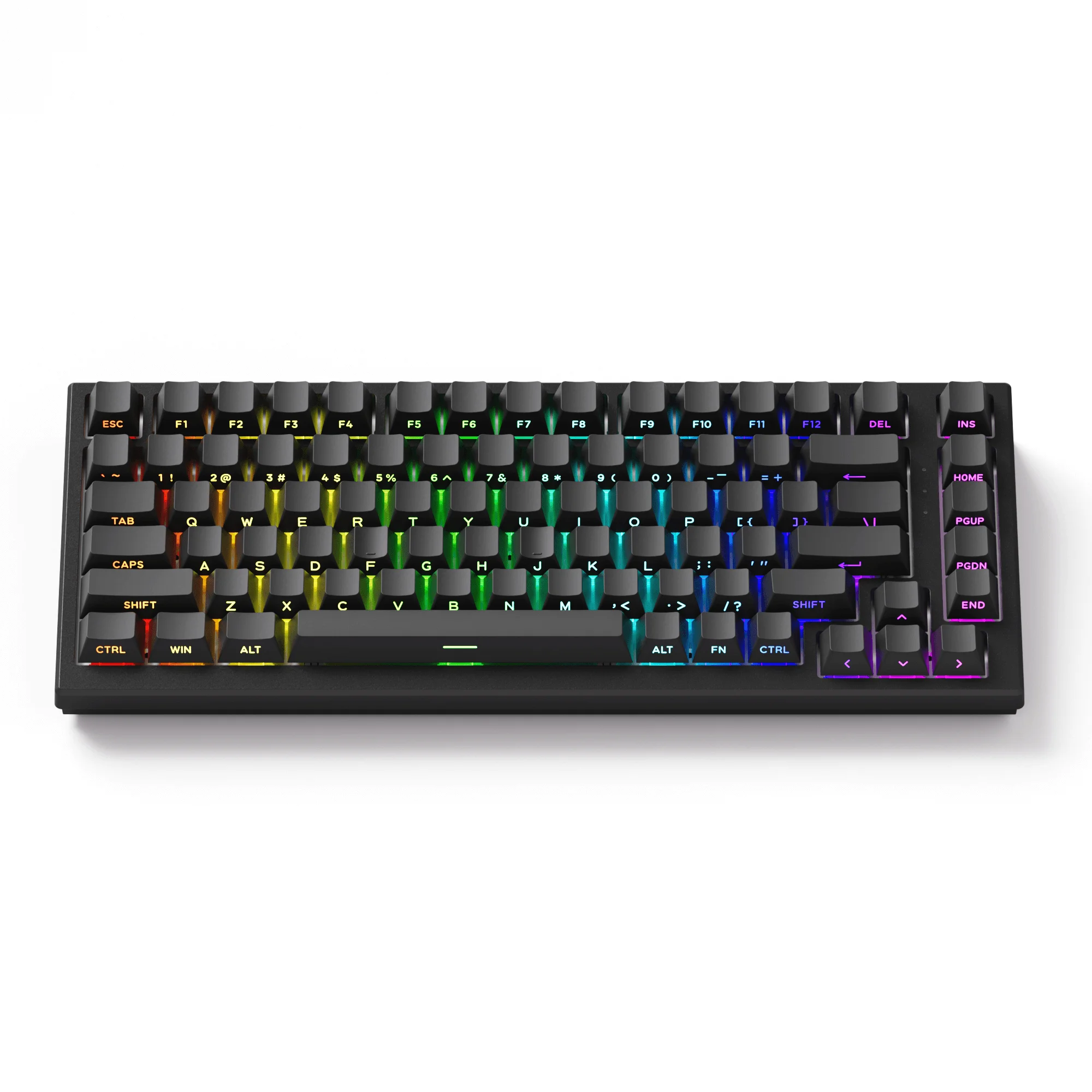 Akko TAC75 HE Tastatur 75% Magnetische Schalter Schneller Trigger 0,005mm ARGB 8K Polling-Rate Kabelgebundene Mechanische E-Sport-Gaming-Tastatur