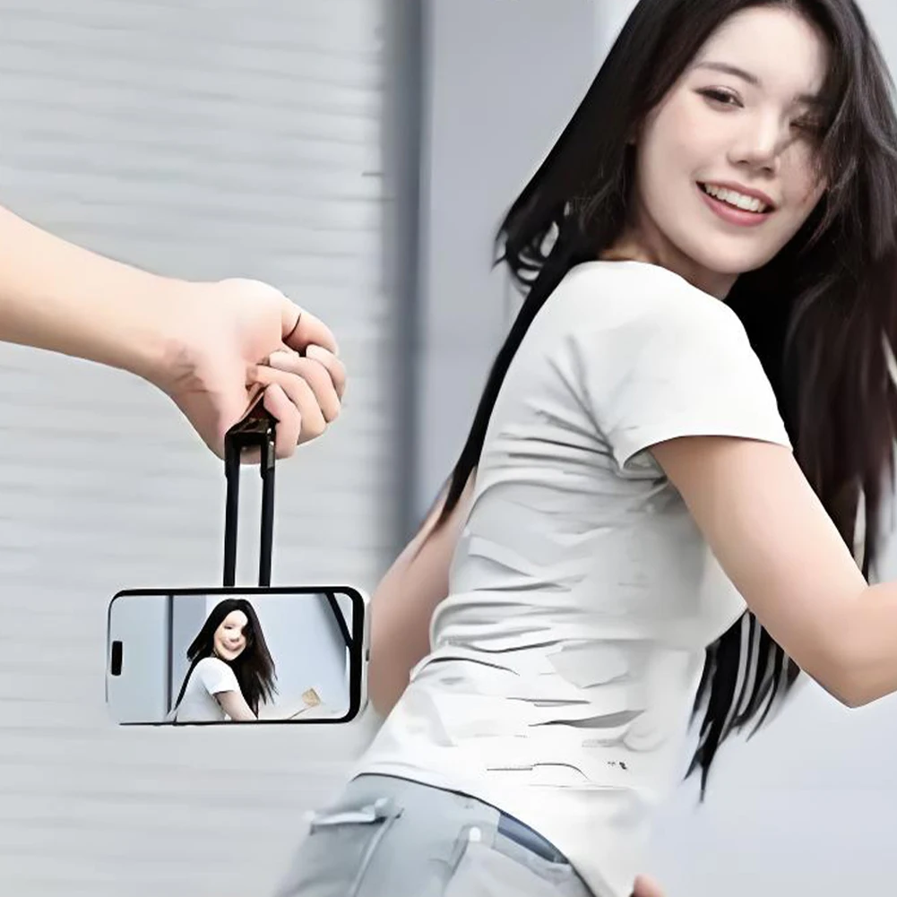 Штатив для телефона с карабином, многофункциональный металлический штатив для телефона, магнитное кольцо, держатель для телефона для селфи, видеоблога, видео
