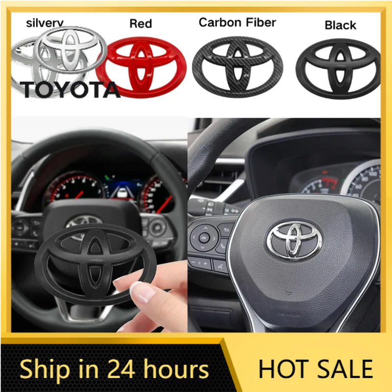

Автомобильный руль, декоративные наклейки из углеродного волокна для Toyota Corolla Rav4 Auris Camry Yaris CHR avensis, аксессуары для стайлинга автомобилей