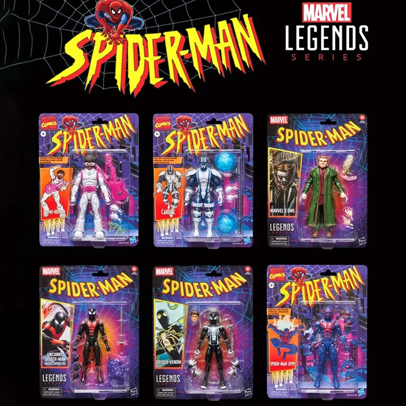 

Официальный подлинный набор Marvel Spider Man 2099, сова, карадический гипнотист, Человек-паук: The Night Stalker, серия подвижных игрушек, орнамент