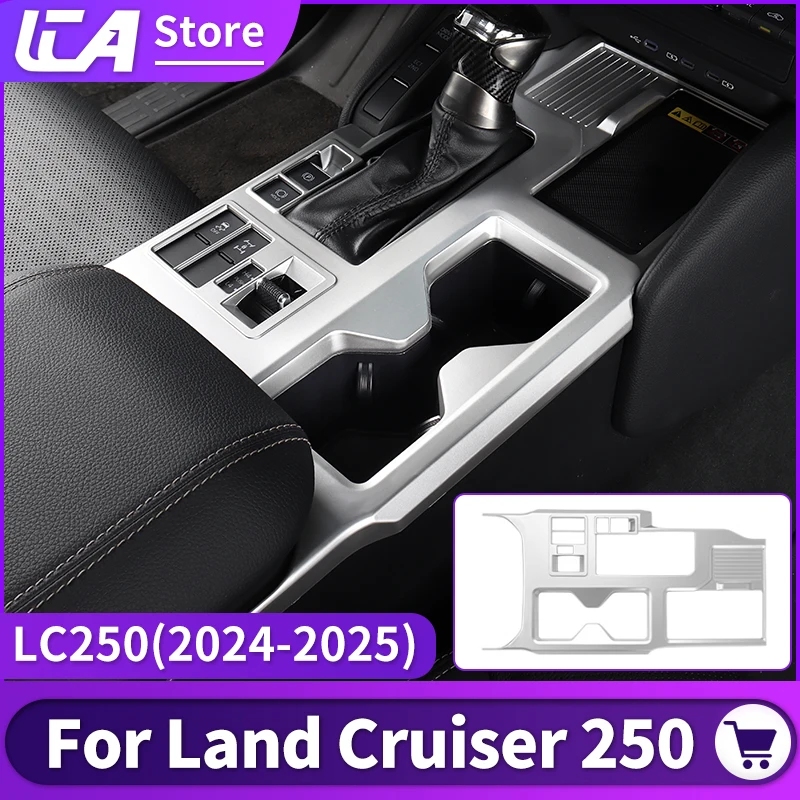 For 2024 Toyota Land Cruiser 250 1958 Prado Lc250 J250 Central Control Panel Gear Decoration Cover Internal Upgraded Accessories