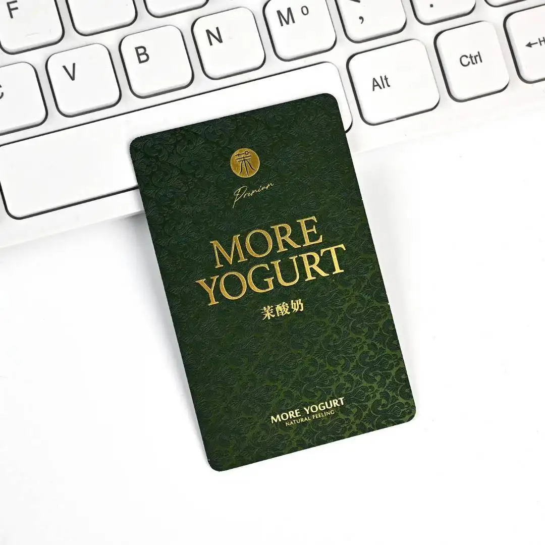 custom. Factory Custom UV Printing PVC Luxury NFC Business Card High-end Embossment Business Card Plastic VIP Membership Club C