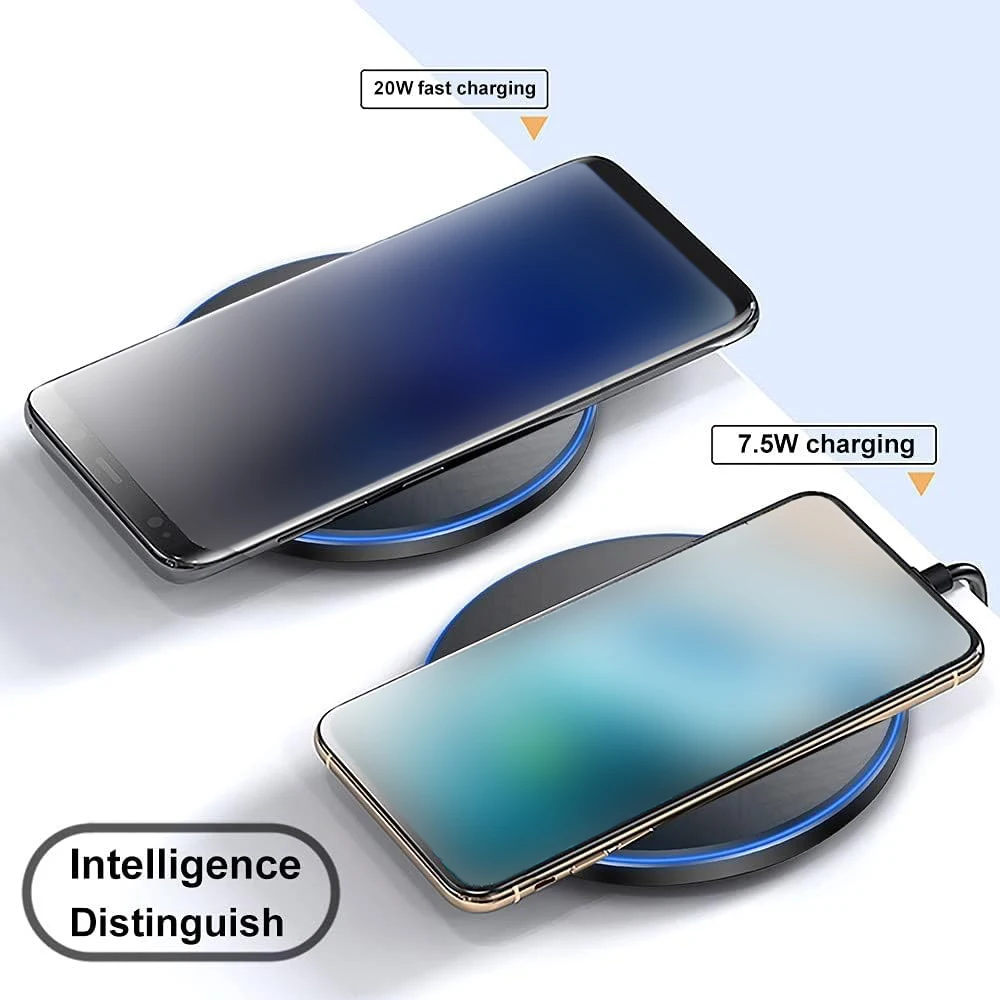 Portable 30W wireless charger, fast charging station compatible with Phone 17/16/15/14/13/12 Pro Max, 8 Mini, Samsung and Xiaomi view 3