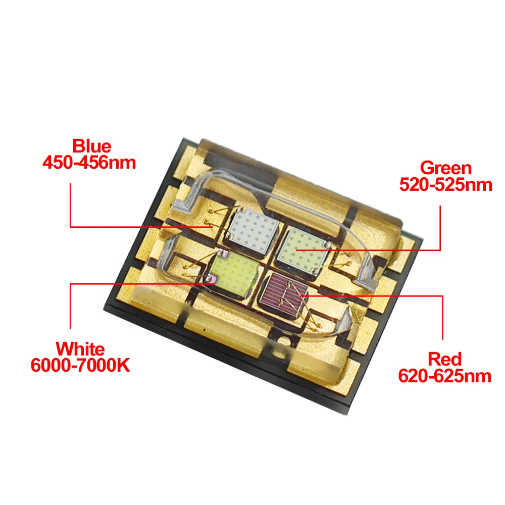 1-10 قطعة LED 5060 RGBW عالية الطاقة 15 واط مصلحة الارصاد الجوية 5060 4in1 رقاقة مصدر الخرز للمرحلة تتحرك اللون غسل تحت الماء سيارة ضوء مصباح التوقف