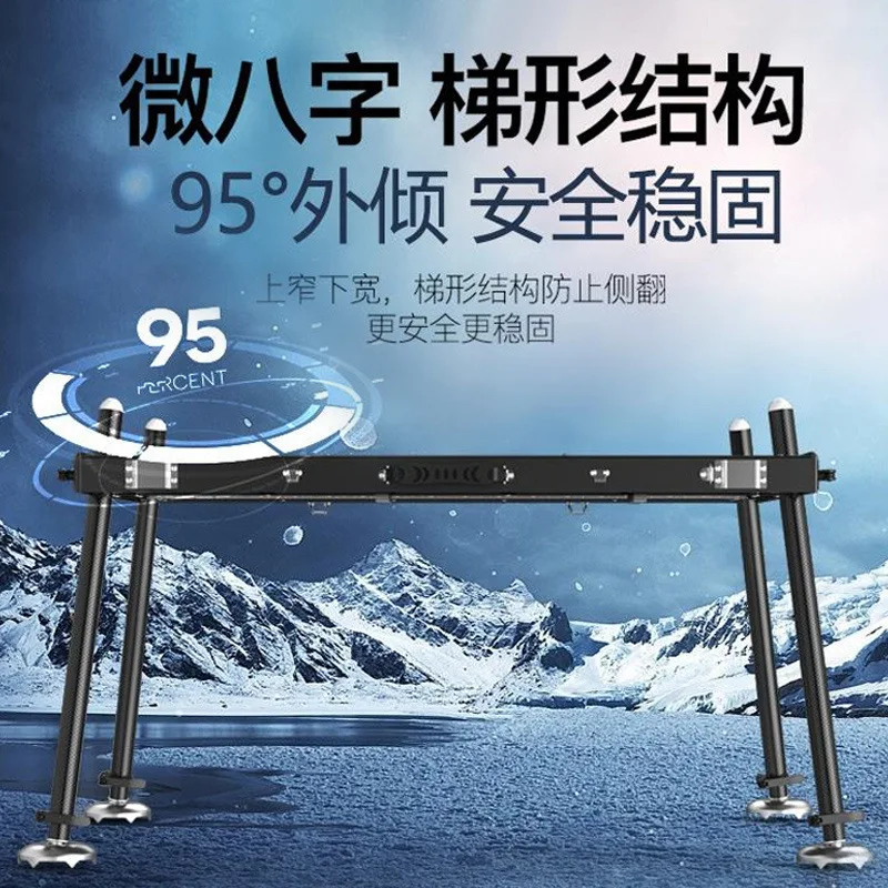 手回し式無水カーボン製ダイオタイ折りたたみプラットフォーム、カーボンファイバー製多機能大型ダイオタイアクセサリー