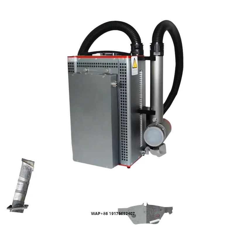 Portable 100W Mini Cleaning Machine New Backpack Metal Rust Removal Tools Effective on Stainless Steel & Aluminum