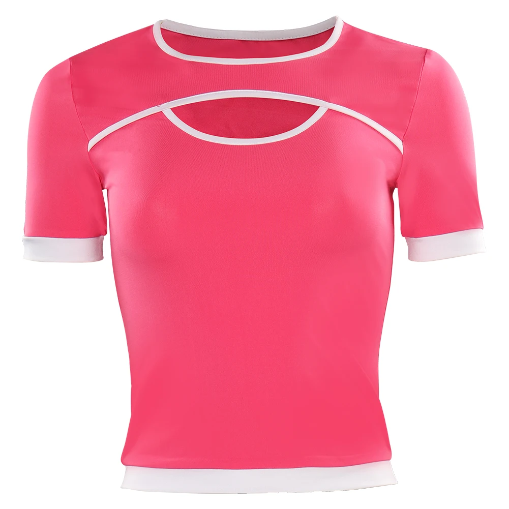 نامي قطعة عمل حية زي تنكري للنساء ، تي شيرتات جورب ، زي لعب أدوار للبالغين ، خيال فتاة ، هالوين ، بدلة كرنفال