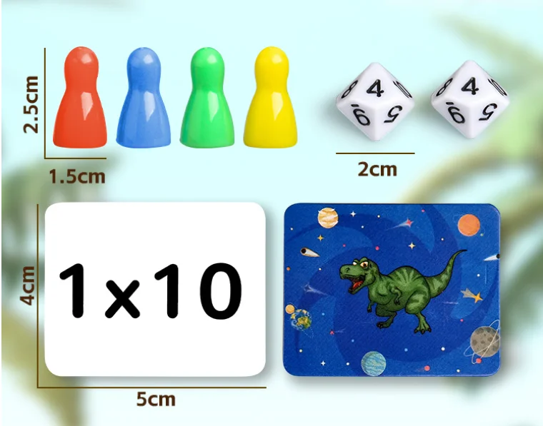 Ninety Nine Multiplication Table Toy Game, Designed Specifically for Children's Mathematics, Is a Desktop Educational Game