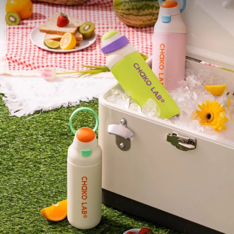 

Chakolab большая емкость изолированная бутылка термос из нержавеющей стали портативная уличная спортивная чашка для воды для кемпинга термосоломенная кружка