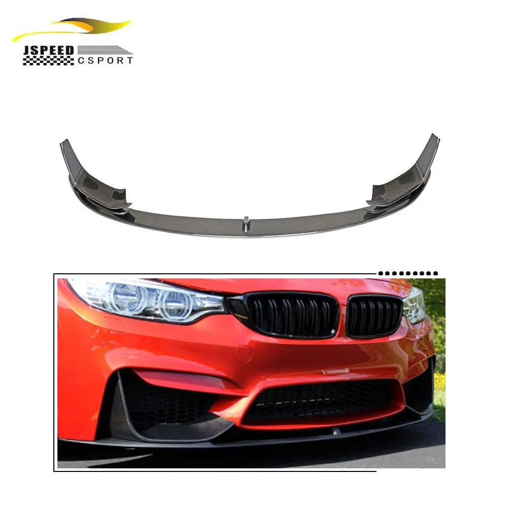 

Suitable for Dry carbon front bumper lip spoiler body kit Suitable for BMW F80, F82, F83 M3 2014-2017
