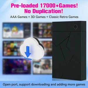 Retro Gaming HDD Retrobat & Playnite & Launchbox OS PS4/PS3/PS2/PS1/Switch/N64/DC/Wii/Wii/Saturn/Mame/Neogeo/Naomi/Game Cube/PSP/NS39 Emulators for Windows with 17000 + Games 8 Main PS2 Emulator Sales - №4