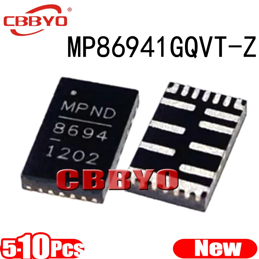 (5-10 Stuk) 100% Nieuwe MP86941GQVT-Z Mp86941 Mp8694 MP8694-1 QFN-21 Chipset