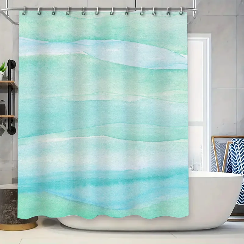 

Розово-белая занавеска для душа с узором в виде сердца любви — водонепроницаемое украшение для ванной для дома, аксессуары для ванной комнаты, доступны в различных условиях