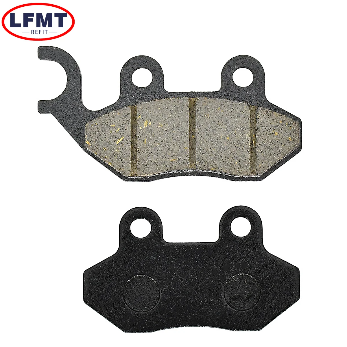 Motorcycle Front & Rear Brake Pads For SYM Jungle X'Pro 50 Jet 100cc Allo City Com Crox Fiddle Attila HD Megalo 125cc Universal - Image 4