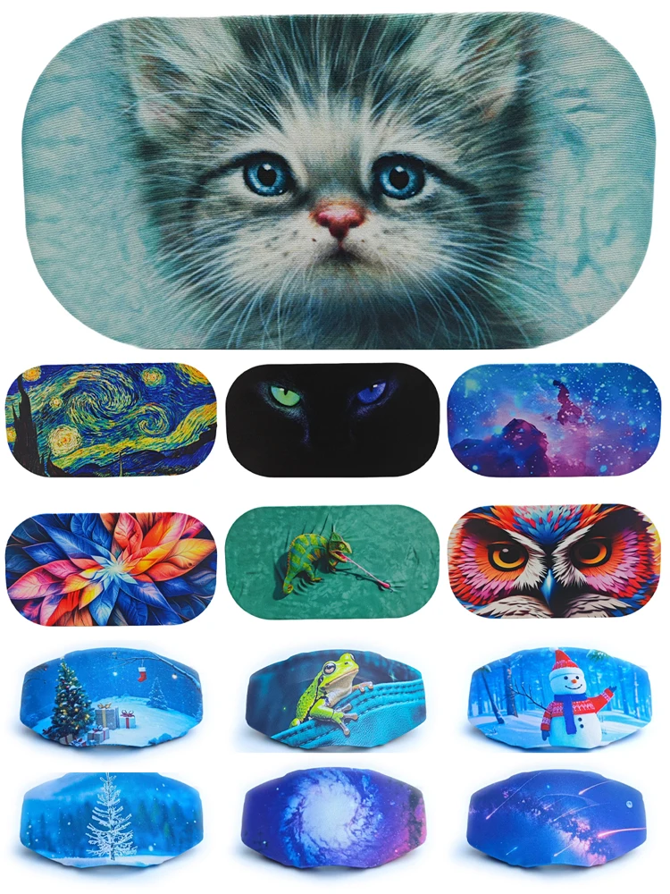 AliExpress Personalized Ski Glasses Cover - 2025, High Stretch - Lightweight, Anti-Scratch - Cycling, Snowmobile glasses Unisex, Easy Wipe