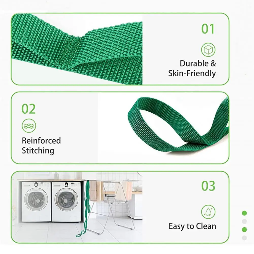 Fitness Elastic Band Non-elastic Stretch Strap for Physical Therapy Wear Resistant Yoga Stretching Strap with Multiple for Men