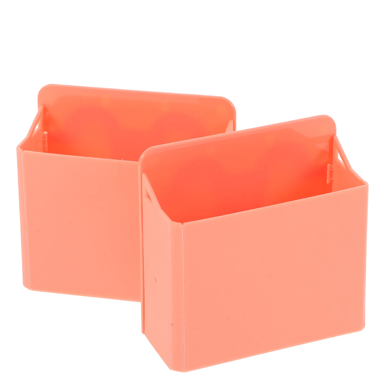 

2pcs Suction Cup Pen Holder Marker Organizer Desk Office Accessories Pencil Box Whiteboard Storage Container Dry Erase Holder
