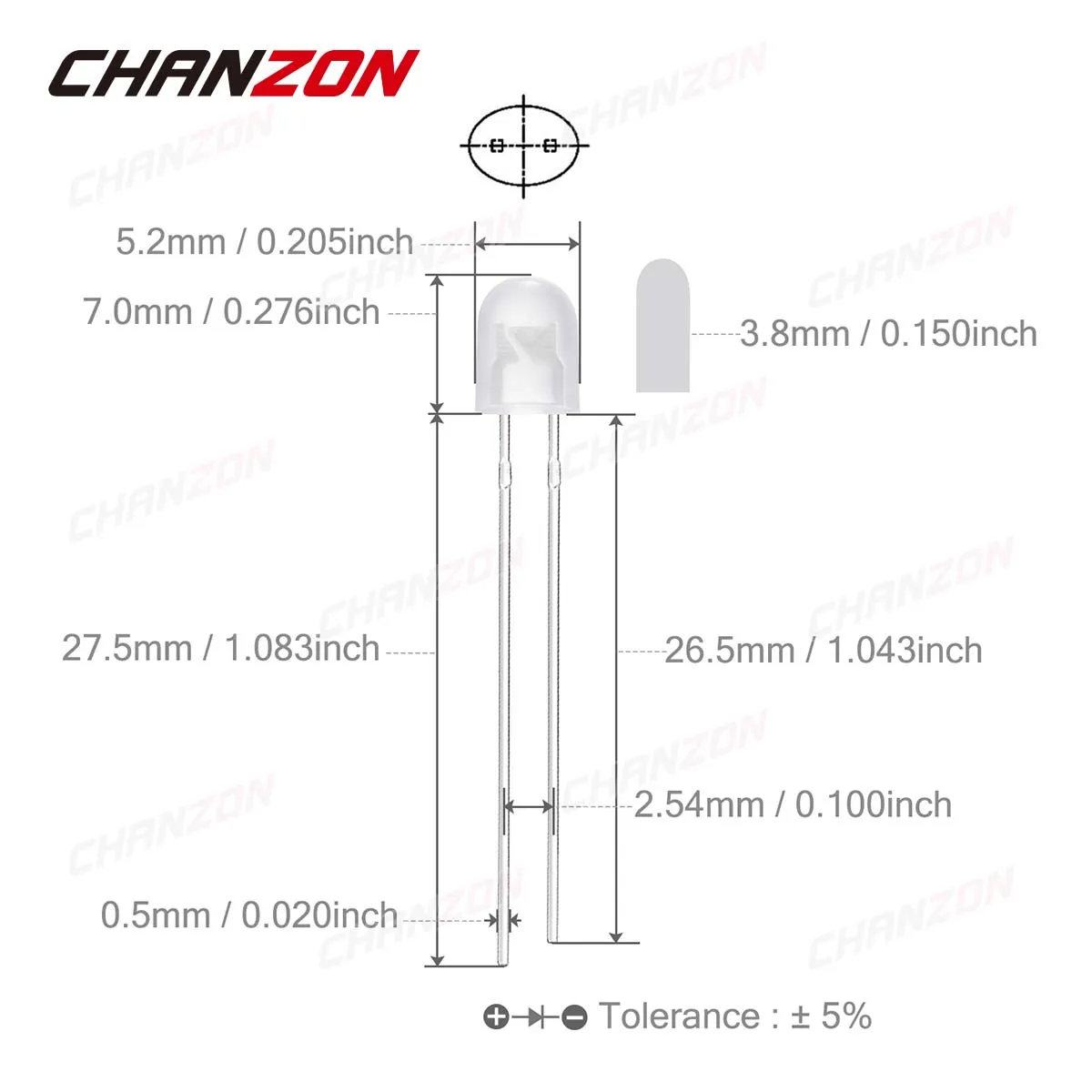 100 قطعة 5 مللي متر البيضاوي LED ديود 546 أبيض أحمر أخضر أزرق أصفر 2 فولت 3 فولت 20mA 5x4x6mm منتشر زاوية واسعة لتقوم بها بنفسك أضواء الباعثة للضوء المصباح الكهربي