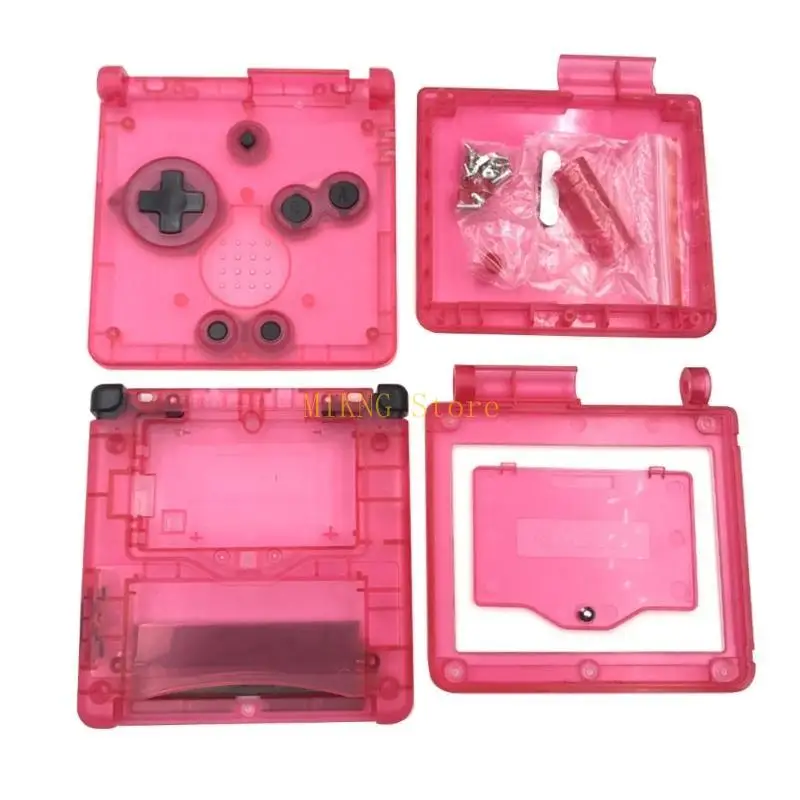 Replacement Transparent Clear Housing Shells Cases Repair Parts for Gameboy Advance Console best sale