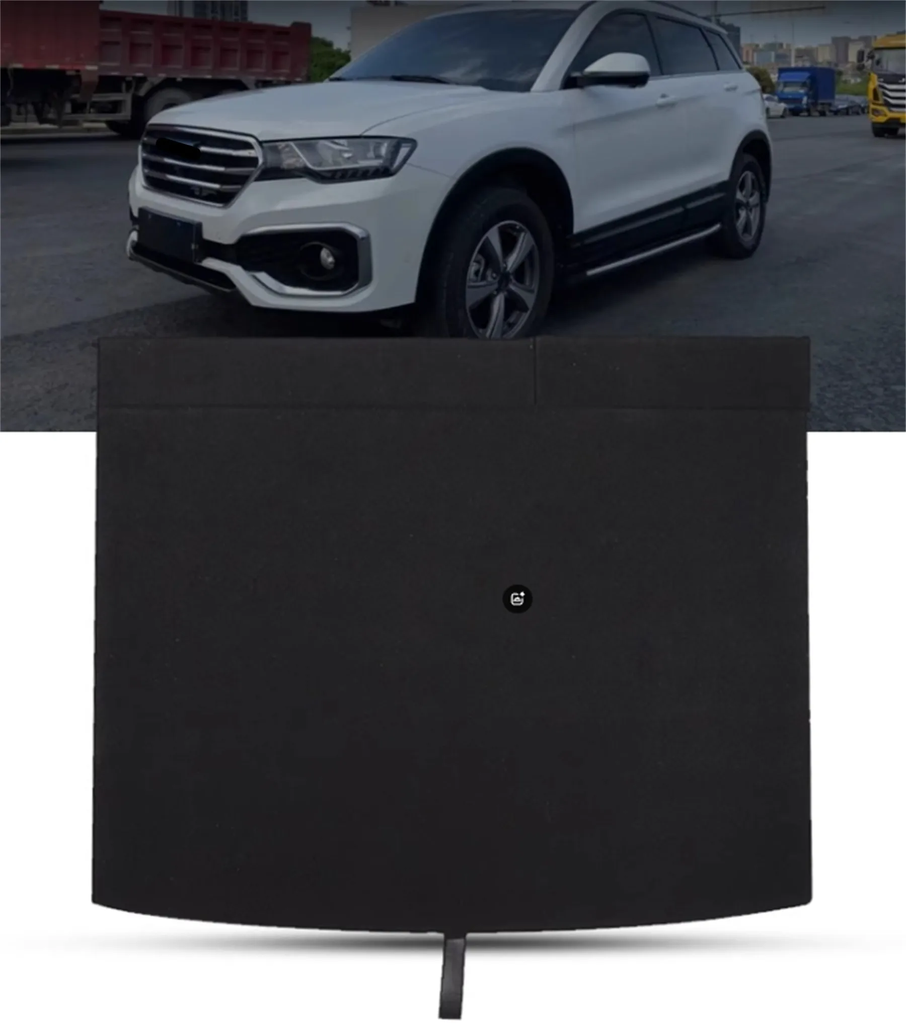 Car Spare Tire Partition Trunk Cover Trunk Load Dearing Plate for Haval H6 M6 11-21