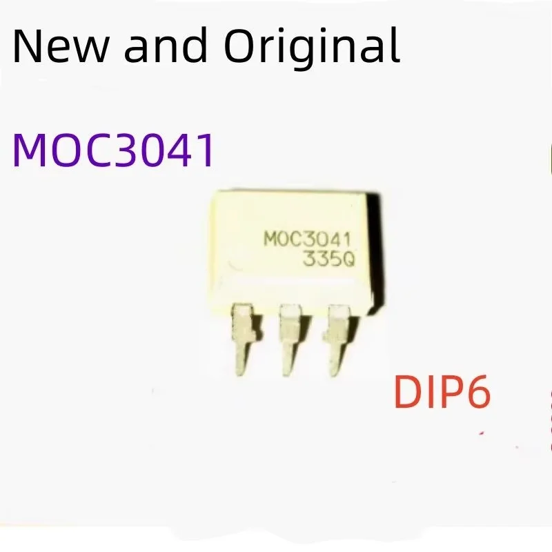 

MOC3041M DIP6 6-PIN DIP ZERO-CROSS OPTOISOLATORS TRIAC DRIVER OUTPUT (250/400 VOLT PEAK)